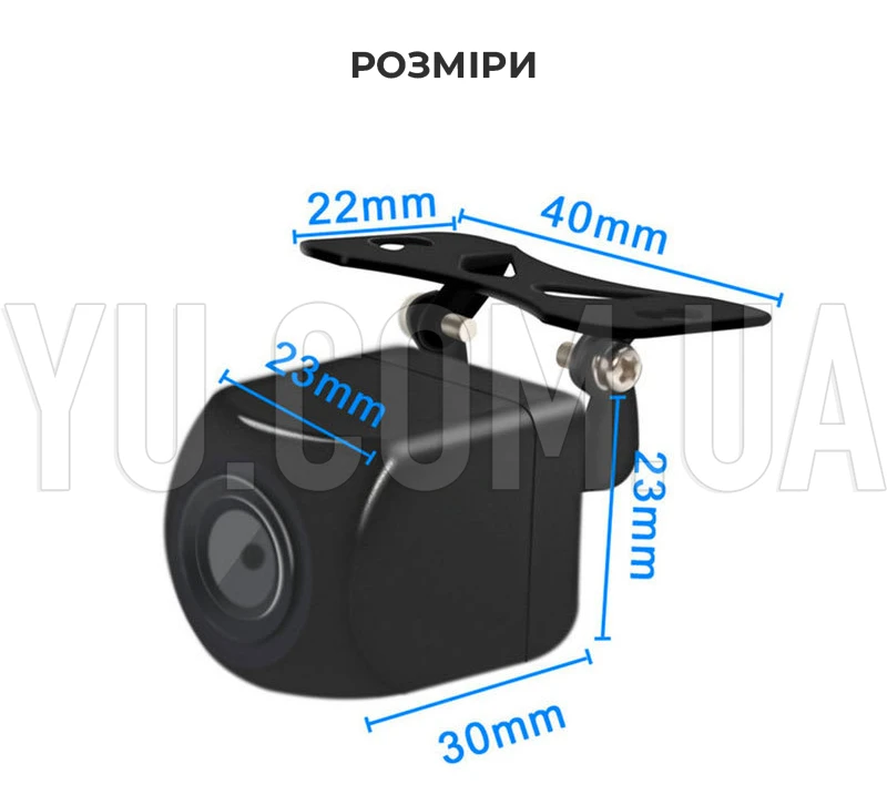 Камера заднего вида Mini-HD WiFi Rearview Camera беспроводная камера видеонаблюдения для авто, грузовиков